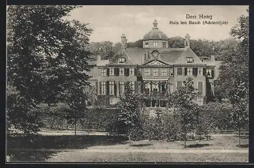 AK Den Haag, Huis ten Bosch (Achterzijde)