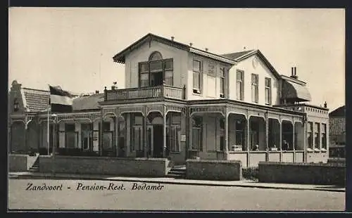 AK Zandvoort, Pension-Rest. Bodamèr, Hoogeweg 42