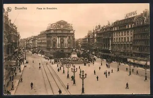 AK Bruxelles, Place de Brouckère