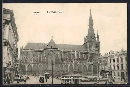 AK Liége, La Cathédrale