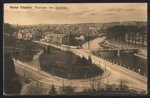 AK Namur Citadelle, Panorama vers Salzinnes