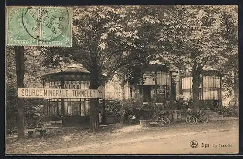 AK Spa, Le Tonnelet, source minerale, Fahrräder