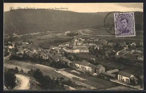 AK Alle-sur-Semois, Panorama pris de Dame-Blanche