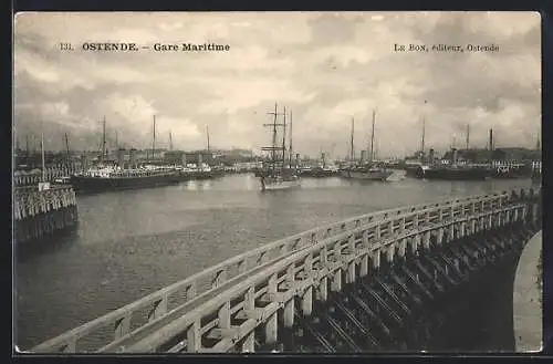 AK Ostende, Gare Maritime