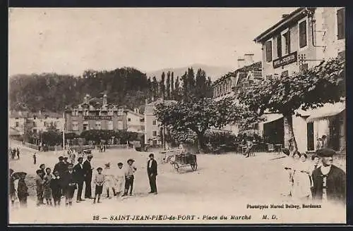 AK St-Jean-Pied-de-Port, Place du Marché