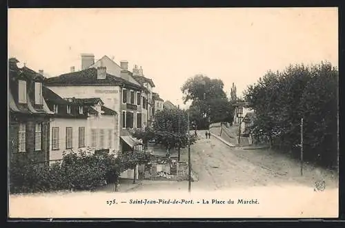 AK St-Jean-Pied-de-Port, La Place du Marché