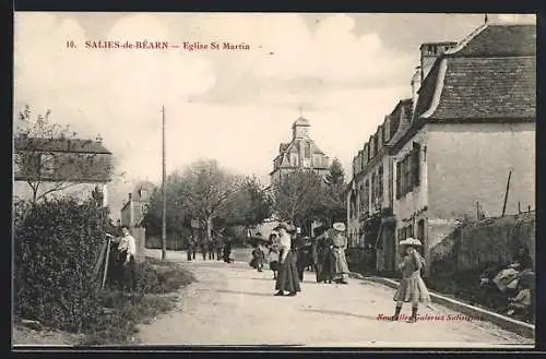 AK Salies-de-Béarn, église Saint-Martin