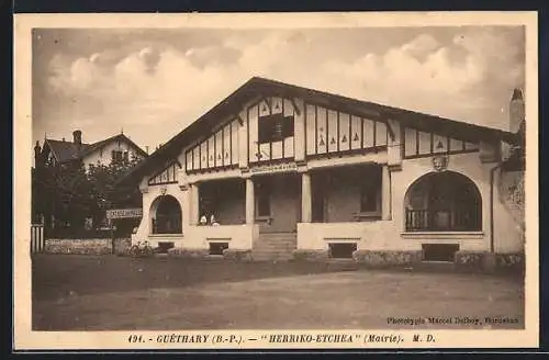 AK Guéthary /B.-P., Herriko-Etchea, Mairie