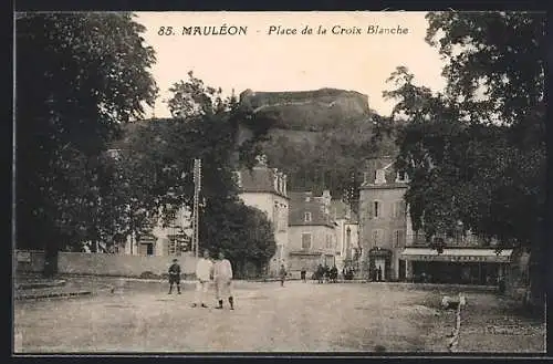 AK Mauléon, Place de la Croix-Blanche