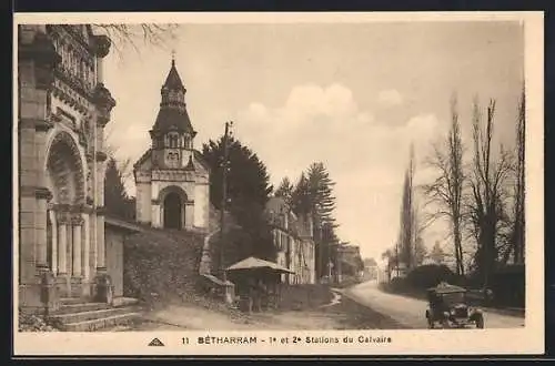 AK Bétharram, 1. et 2. Stations du Calvaire