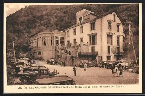 AK Les Grottes de Bétharram, Le Restaurant et le Hall de Sortie des Grottes