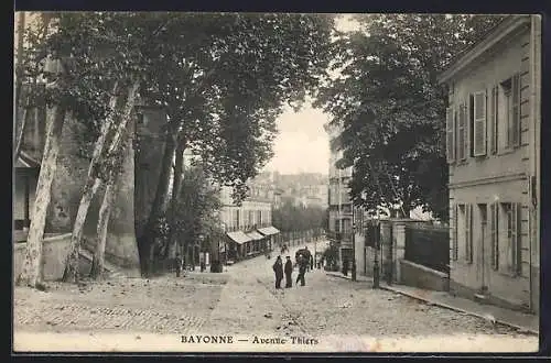 AK Bayonne, Avenue Thiers