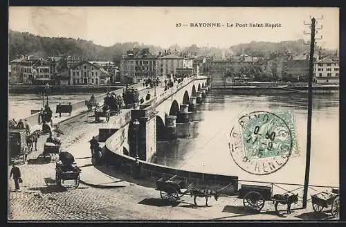 AK Bayonne, Le Pont Saint-Esprit