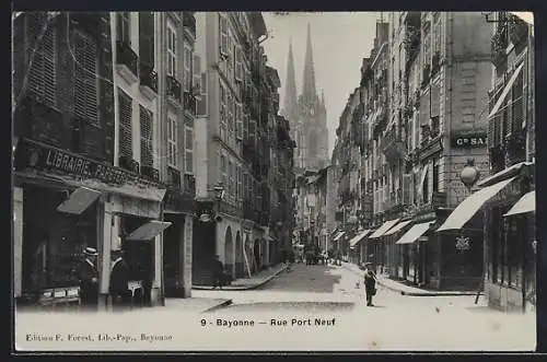 AK Bayonne, Rue Port Neuf