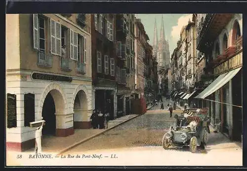 AK Bayonne, Rue du Pont Neuf