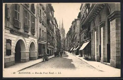 AK Bayonne, Rue du Port Neuf