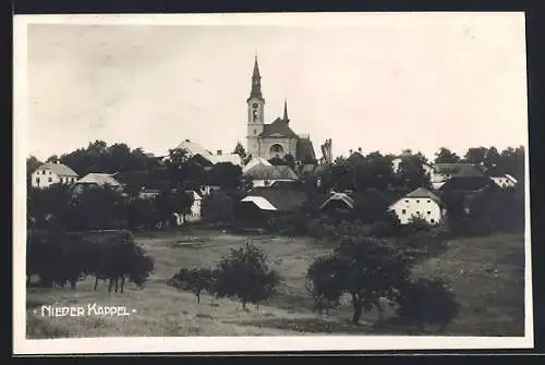 AK Niederkappel, Blick zur Kirche