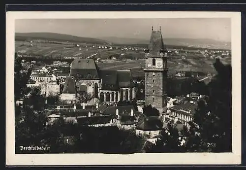 AK Perchtoldsdorf, Ortsansicht aus der Vogelschau