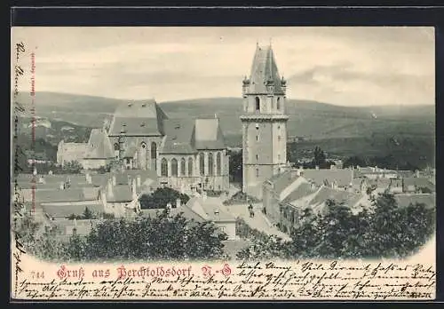 AK Perchtoldsdorf /N.-Ö., Ortsansicht aus der Vogelschau