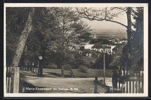 AK Maria-Enzersdorf am Gebirge, Ortspartie