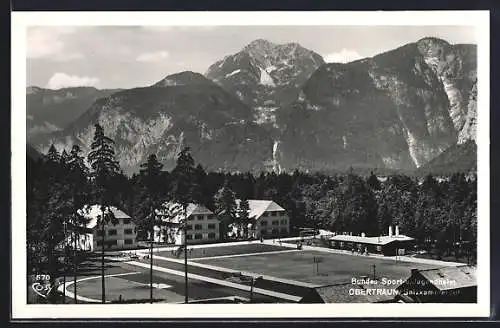 AK Obertraun /Salzkammergut, Sport und Jugendheim