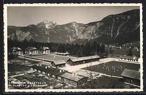 AK Obertraun, Sportheim aus der Vogelschau