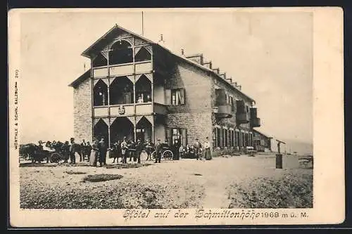 AK Schmittenhöhe, Hotel mit Gästen