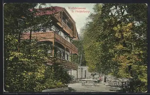 AK Heidelberg, Das Restaurant Wolfsbrunnen