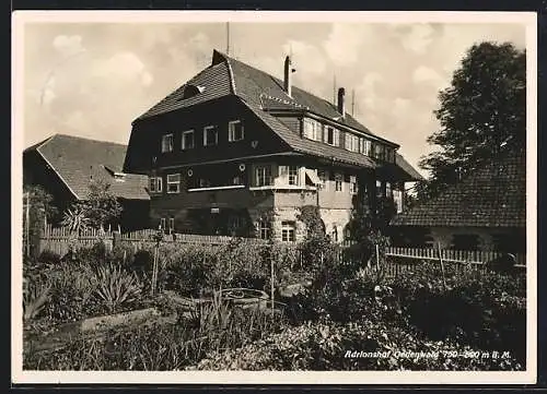 AK Oedenwald, Gasthaus Adrionshof