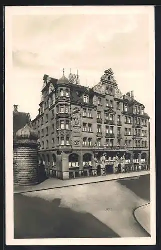 AK Nürnberg, Das Hotel Wittelsbach