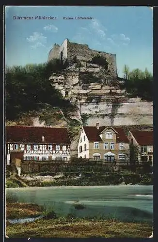 AK Dürrmenz-Mühlacker, Ruine Löffelstelz