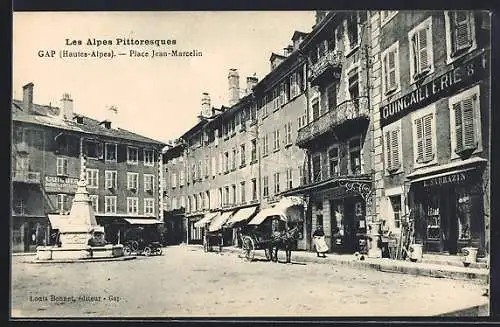 AK Gap /Hautes-Alpes, Place Jean-Marcelin