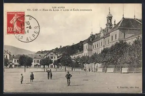 AK Gap, Place du Lycée, Lycée et École communale