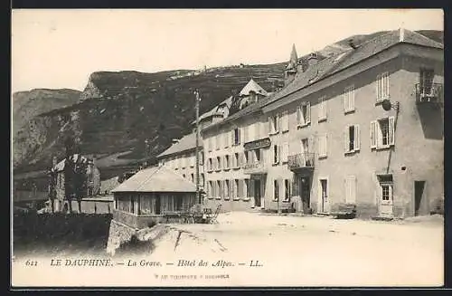 AK La Grave /Le Dauphiné, Hotel des Alpes