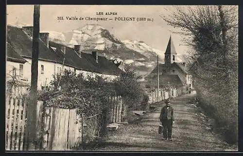 AK Poligny /Vallée de Champsaur, Vue partielle