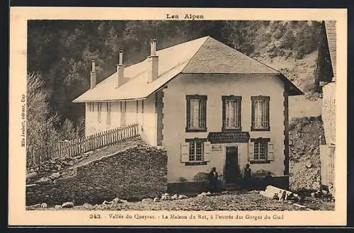 AK Queyras, La Maison du Roi, à l`entrée des Gorges du Guil