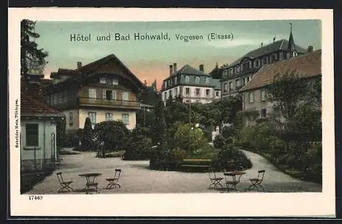 AK Vogesen, Hotel und Bad Hohwald