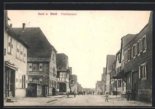 AK Sulz, Frohnacker, Anciennes maisons