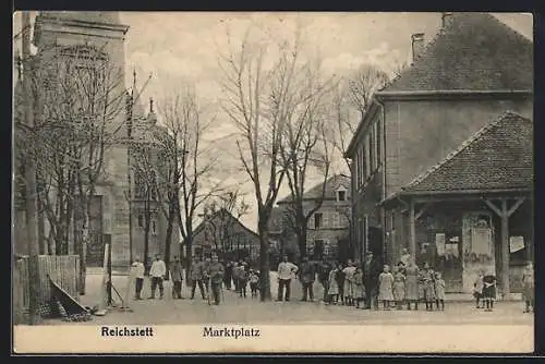 AK Reichstett, Marktplatz