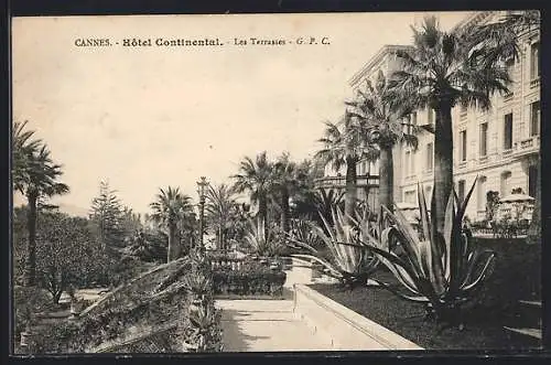 AK Cannes, Hotel Continental-Les Terrasses