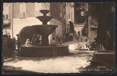 AK Grasse, Fontaine de la Place auxAines