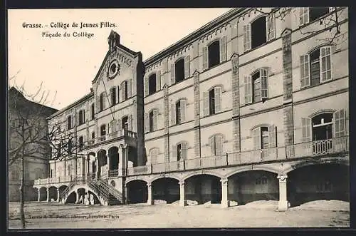 AK Grasse, Collège de Jeunes Filles-Facade du Collège