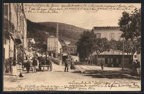 AK Grasse, Place du la Foux