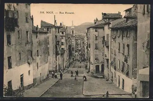 AK Nice, Rue Rossetti