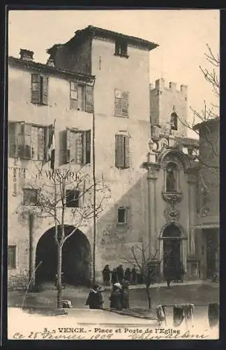 AK Vence, Place et Porte de l`Eglise