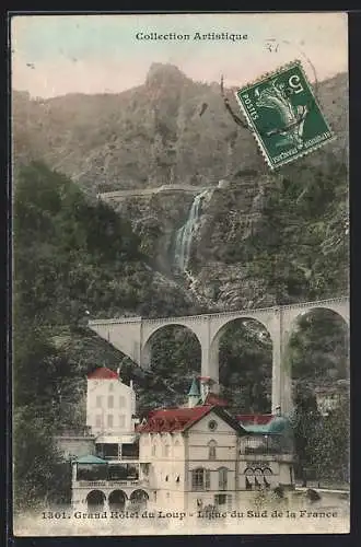 AK Ponte du Loup, Grand Hotel du Loup, Viadukt