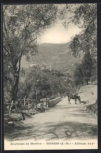 AK Gorbio /A.-M., Environs de Menton