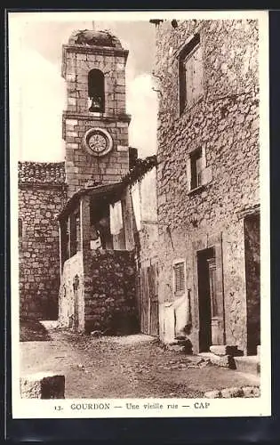 AK Gourdon, Un coin de l`Eglise