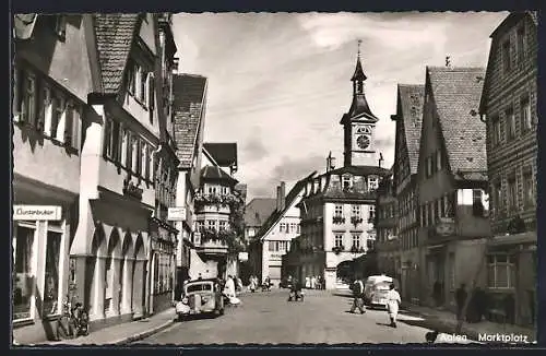 AK Aalen, Partie am Marktplatz