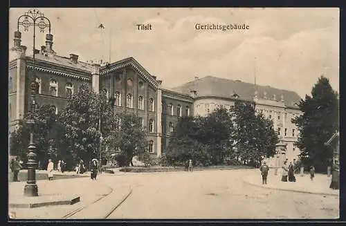 AK Tilsit, Gerichtsgebäude